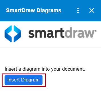 Launch SmartDraw from the sidebar