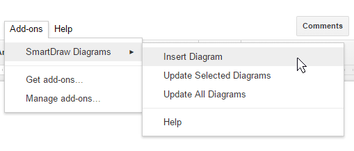 Insert and update diagrams