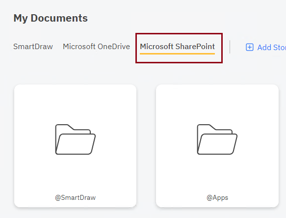 Shared folders SharePoint