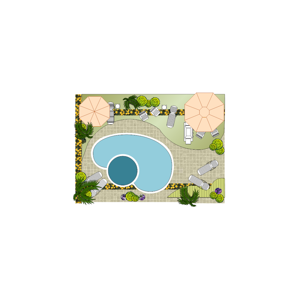 Example Image: Landscape Design with Pool