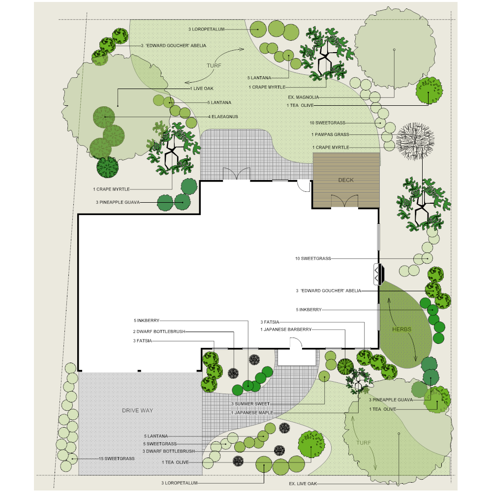 Residential Landscape Plan