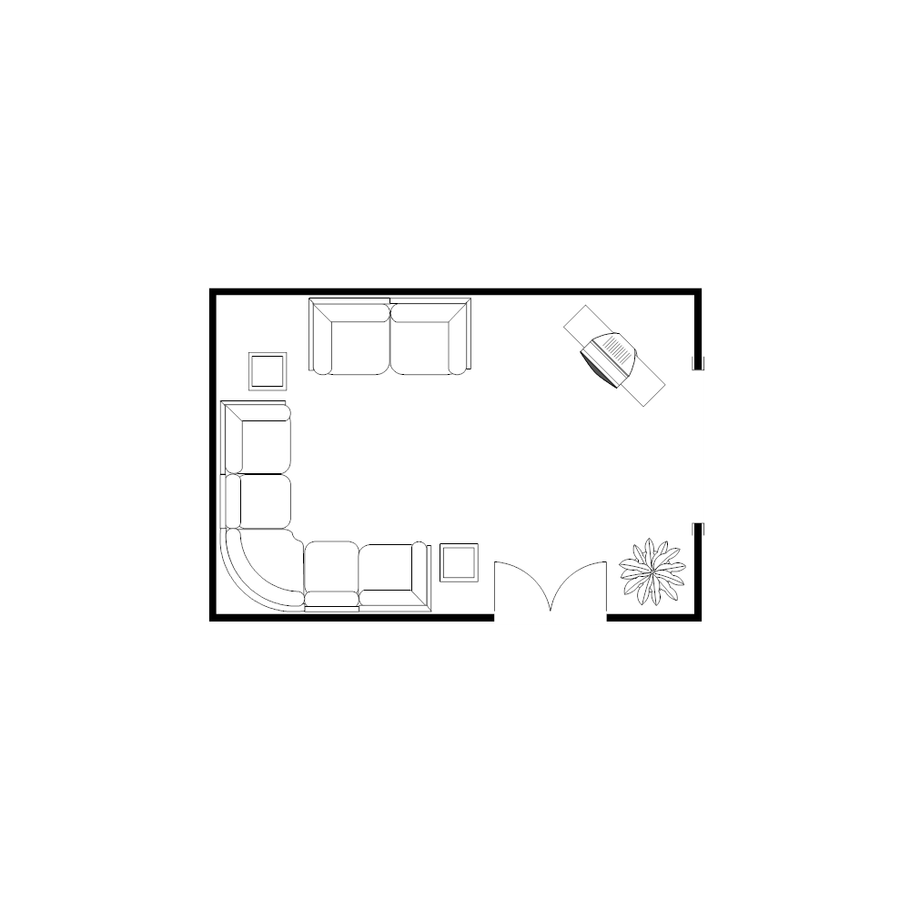 Example Image: Living Room Plan