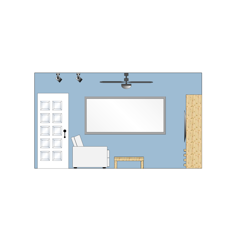 Example Image: Living Room Elevation - 3