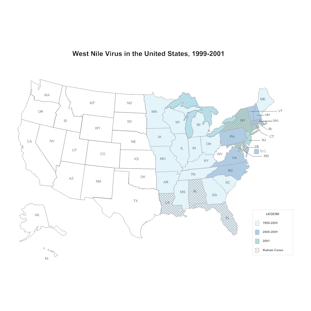 Example Image: CDC USA Map