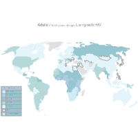 HIV World Map