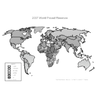 World Proved Reserves Map