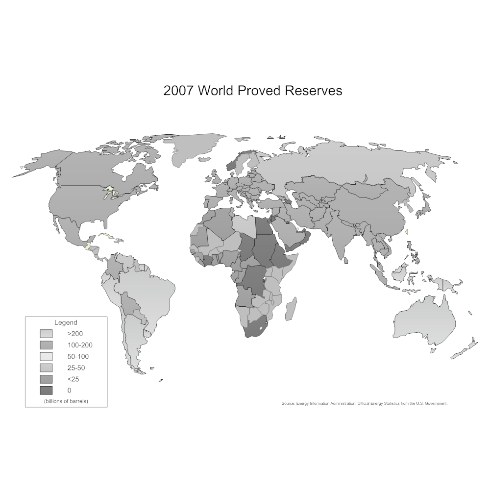 Example Image: World Proved Reserves Map