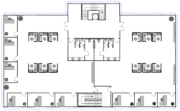 draft a layout structure of departmental stores