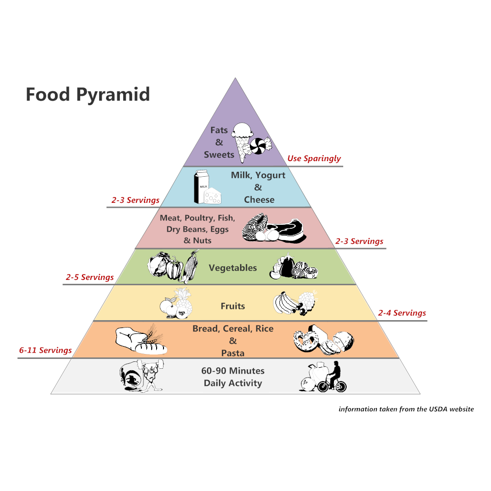 Example Image: Food Pyramid