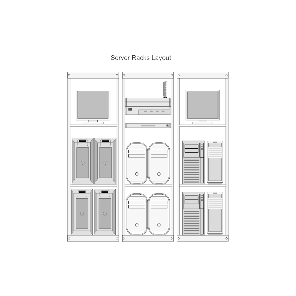 Example Image: Server Rack Layout