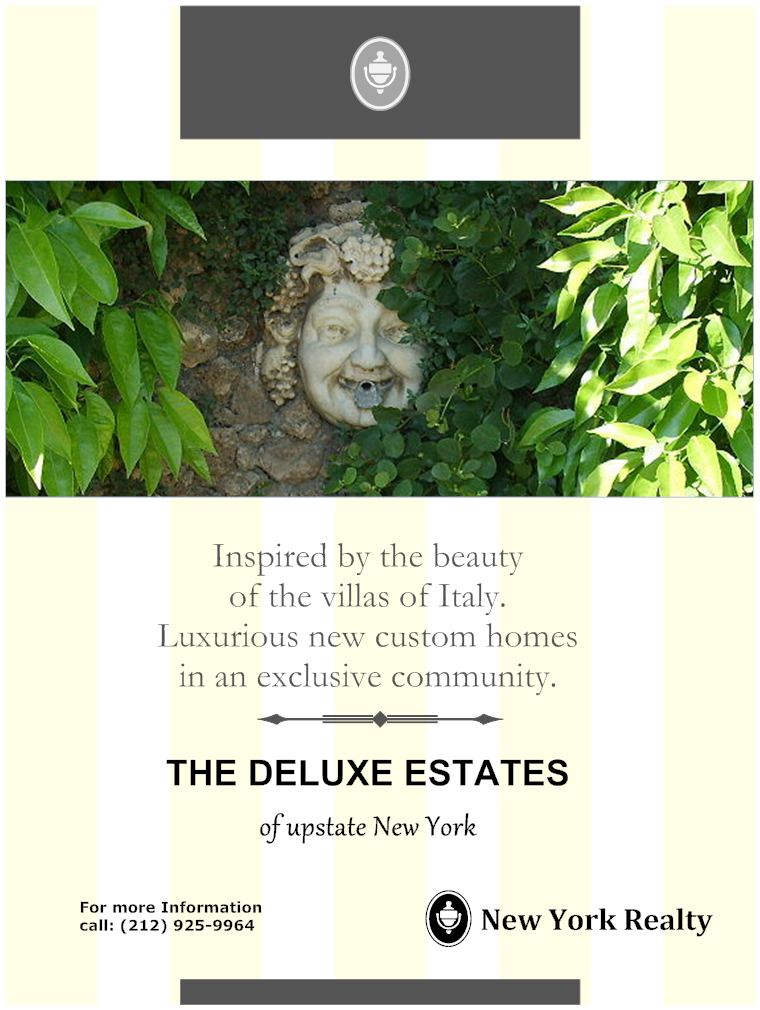 Real estate flyer - Deluxe estates