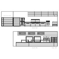 Restaurant Kitchen Elevation Plan