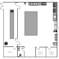 Bakery Layout Floor Plan Template Restaurant Floor Plan Templates 