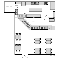 Restaurant Floor Plan Templates