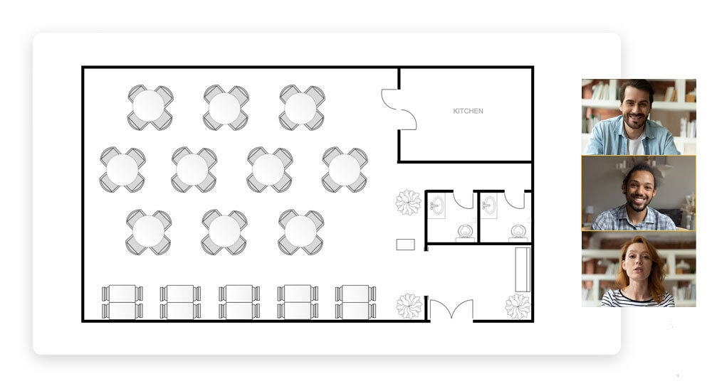 Restaurant Floor Plans Smartdraw | Floor Roma