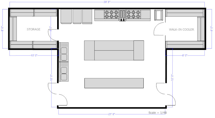 Restaurant Floor Plan How To Create A Restaurant Floor