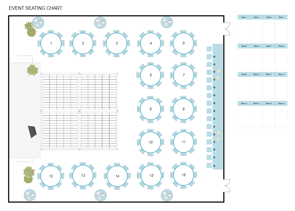 Seating chart maker