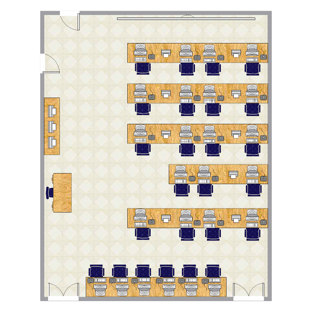 Computer Lab Seating Chart Template