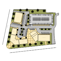 Shopping Mall Site Plan