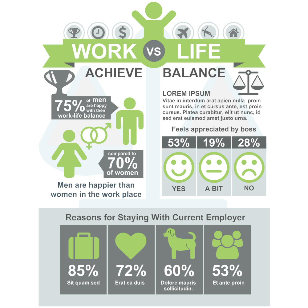 Work Life Balance Infographic