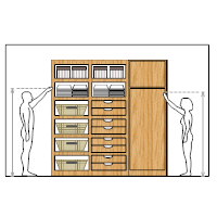 Cabinet Storage Design
