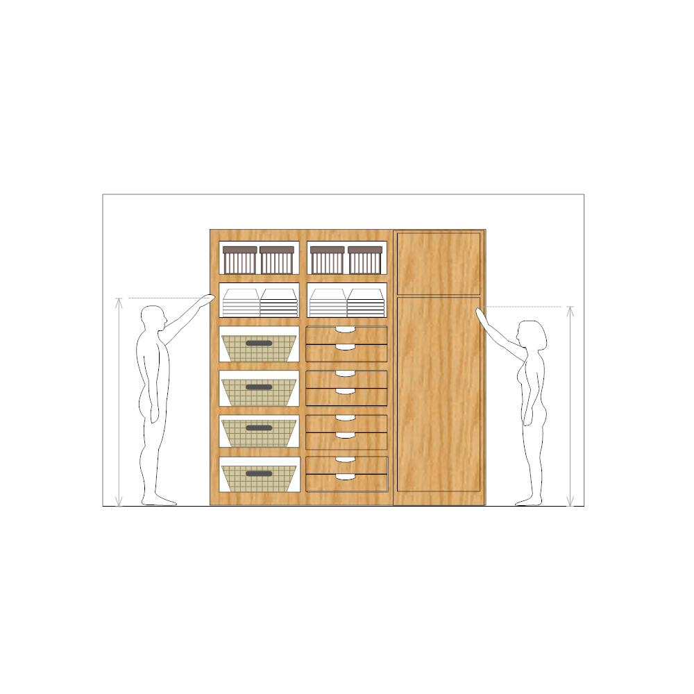 Example Image: Cabinet Storage Design
