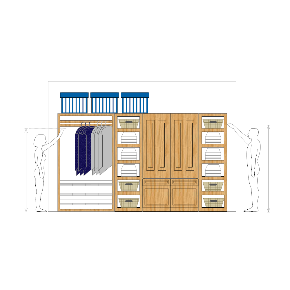 Example Image: Closet Design Plan