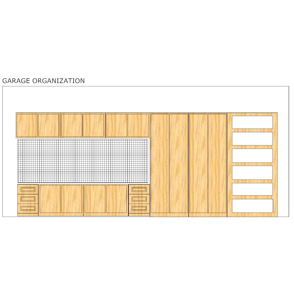Example Image: Garage Elevation Plan