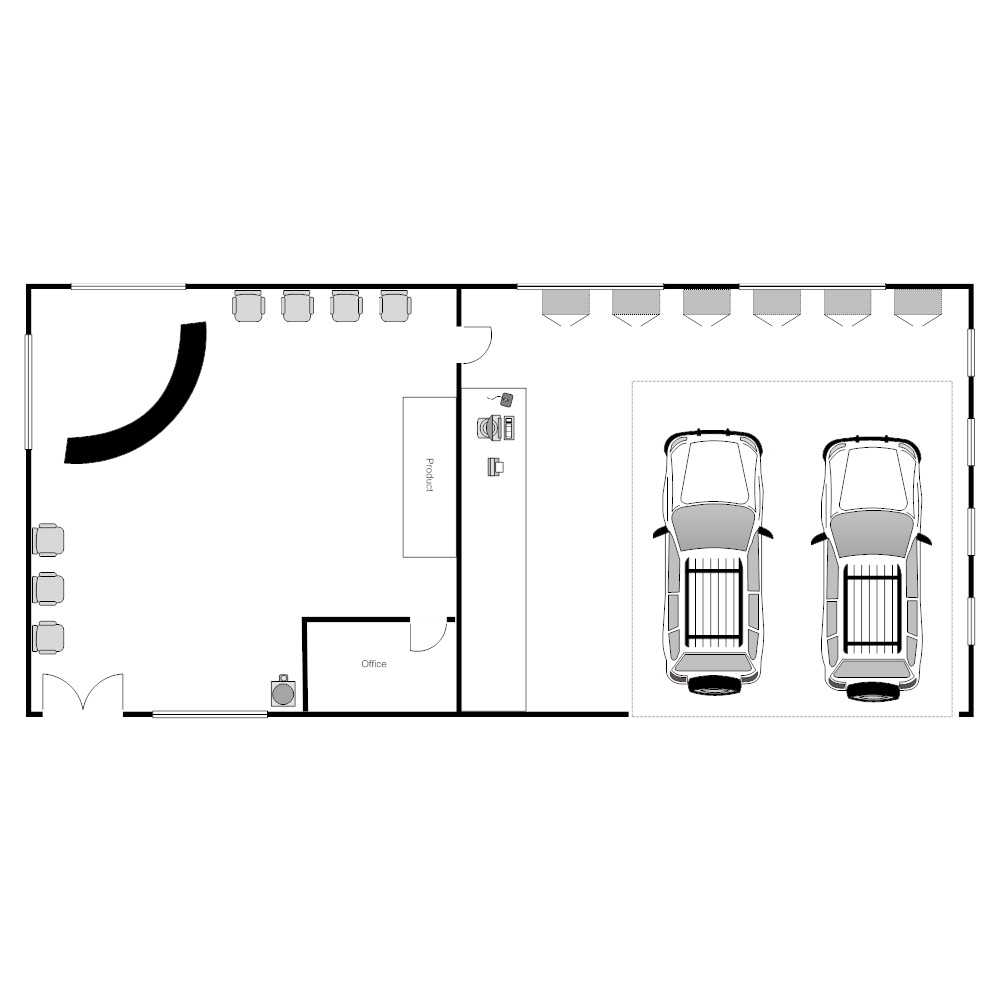 Auto Repair Shop Layout