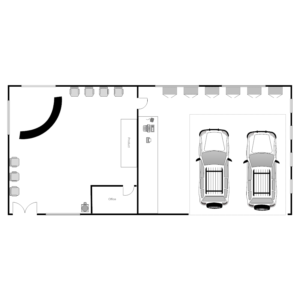 Example Image: Auto Repair Shop Layout