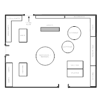 Store Floor Plan Template  Store  Layout Templates 