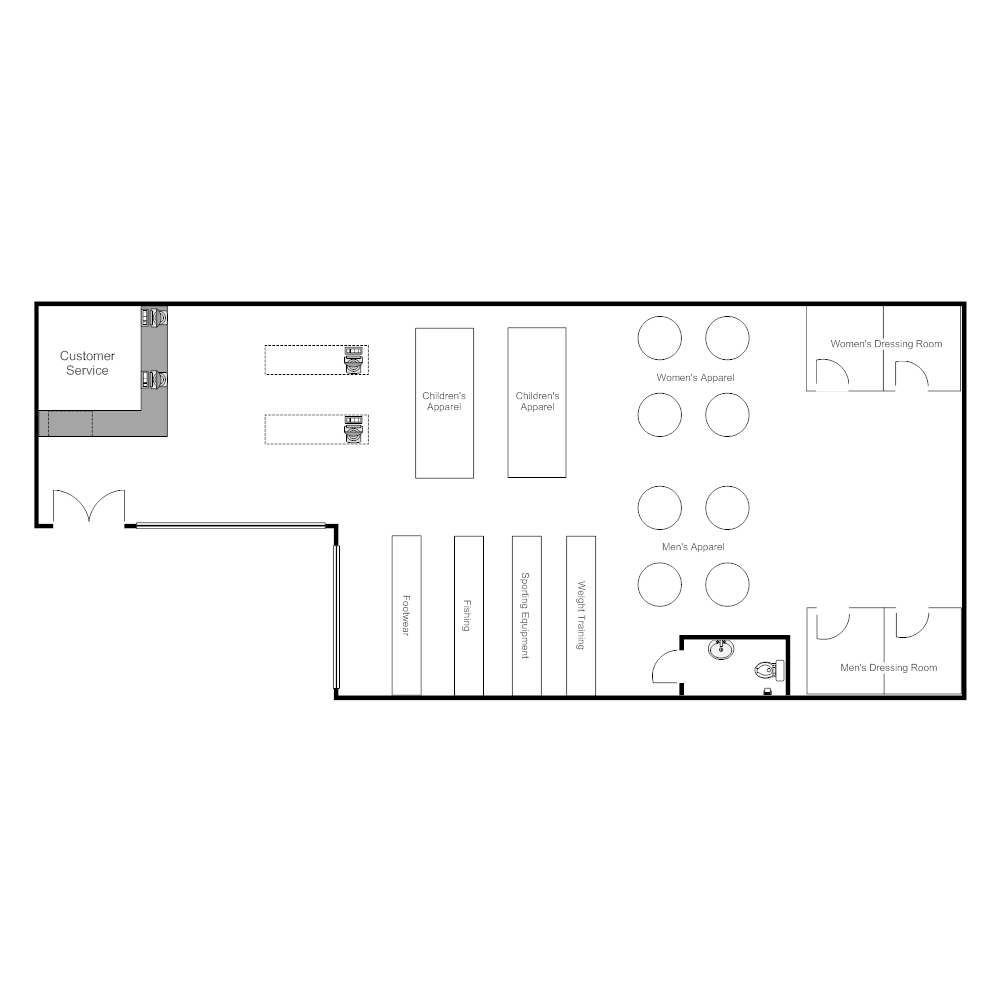 Sporting Goods Layout