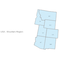 USA Region - Mountain