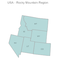 USA Region - Rocky Mountain