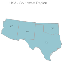 USA Region - Southwest
