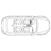 4-Door Compact Car - 2 (Elevation View)