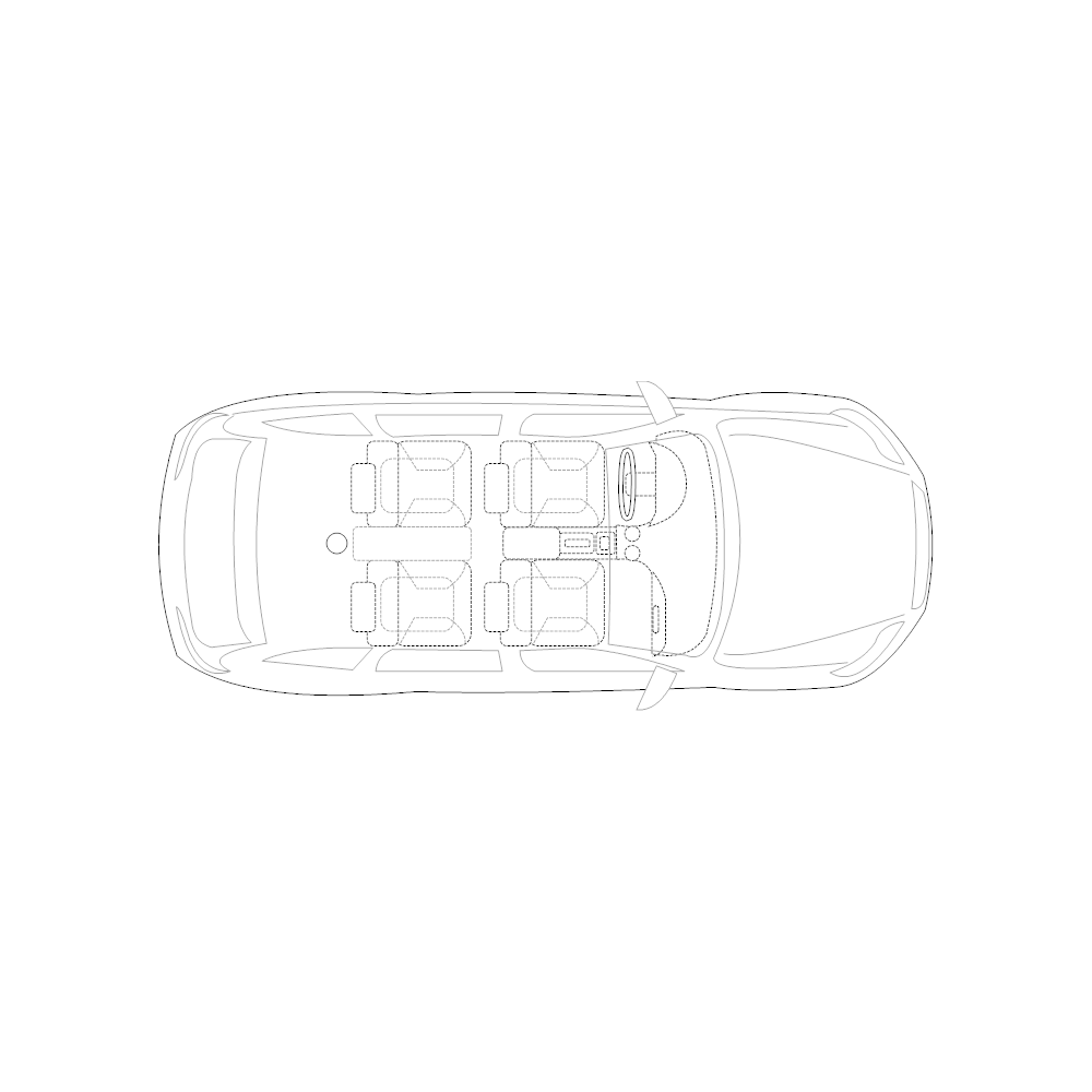 Example Image: 4-Door Compact Car - 2 (Elevation View)