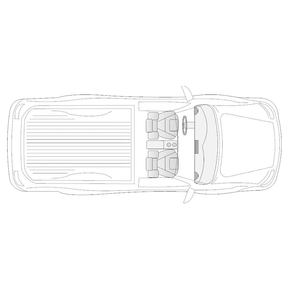 Example Image: Pickup Truck - 1 (Elevation View)