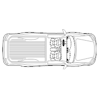 Pickup Truck - 2 (Elevation View)
