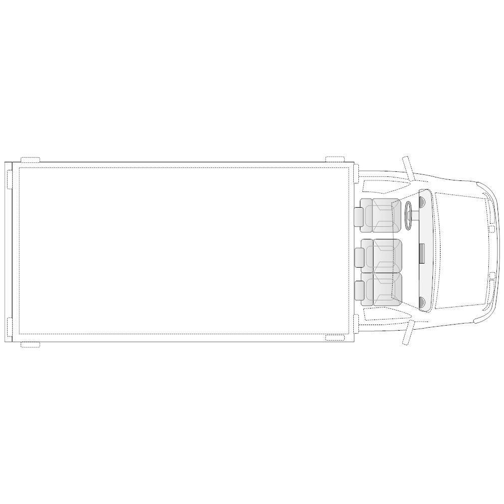 Example Image: Truck - 1 (Elevation View)