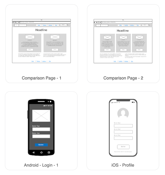 Download Wireframe Tool - Get Free Wireframe Templates and Symbols ...