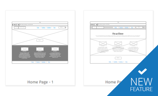 New wireframing tools