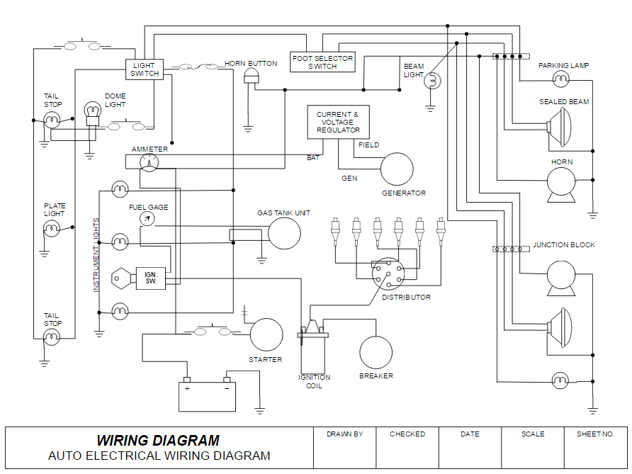 Wiring Diagram Free App, Layout Electrical Circuit Diagram House Wiring